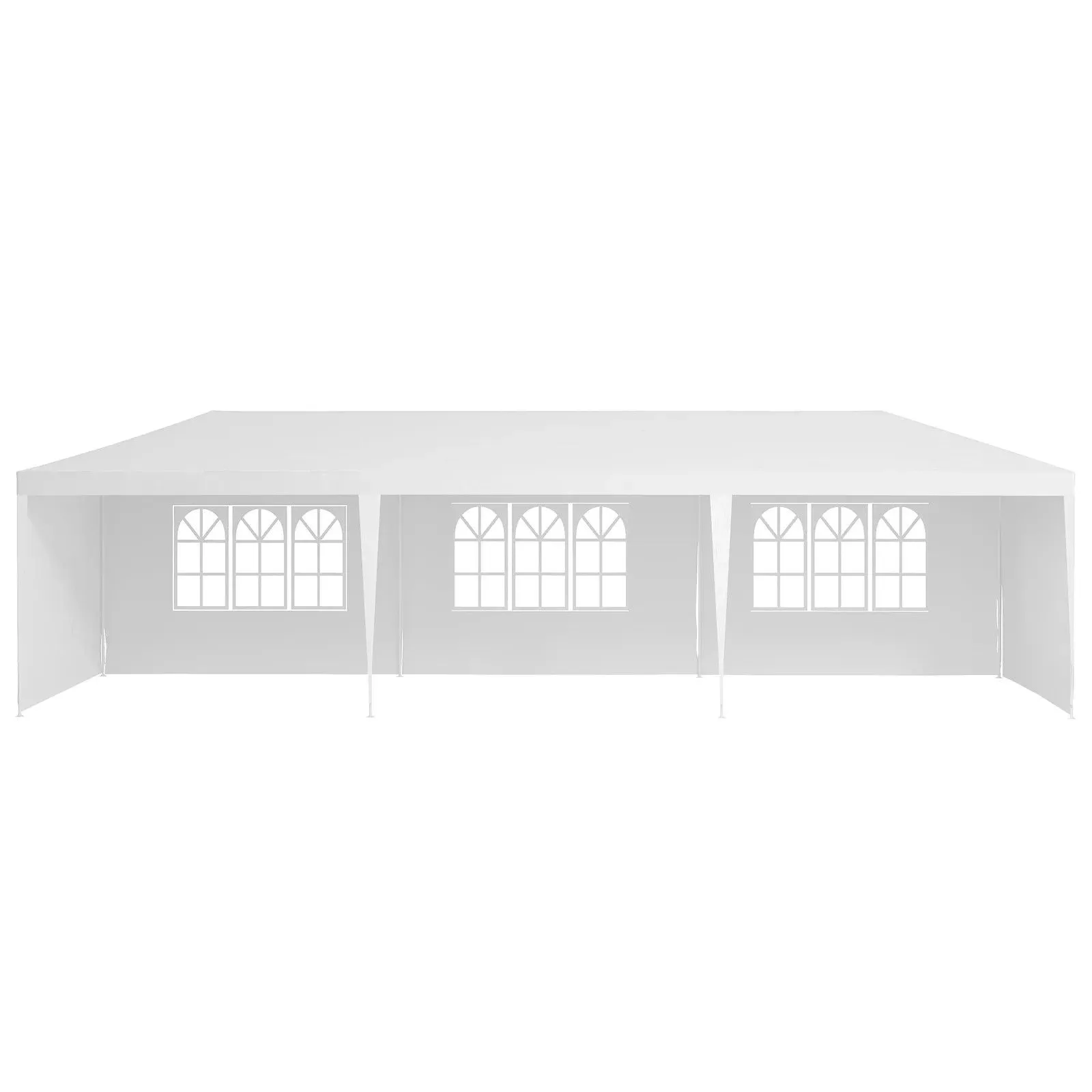 10X20' Outdoor Garden Gazebo Wedding Party Tent Canopy Marquee With Removable Sidewalls