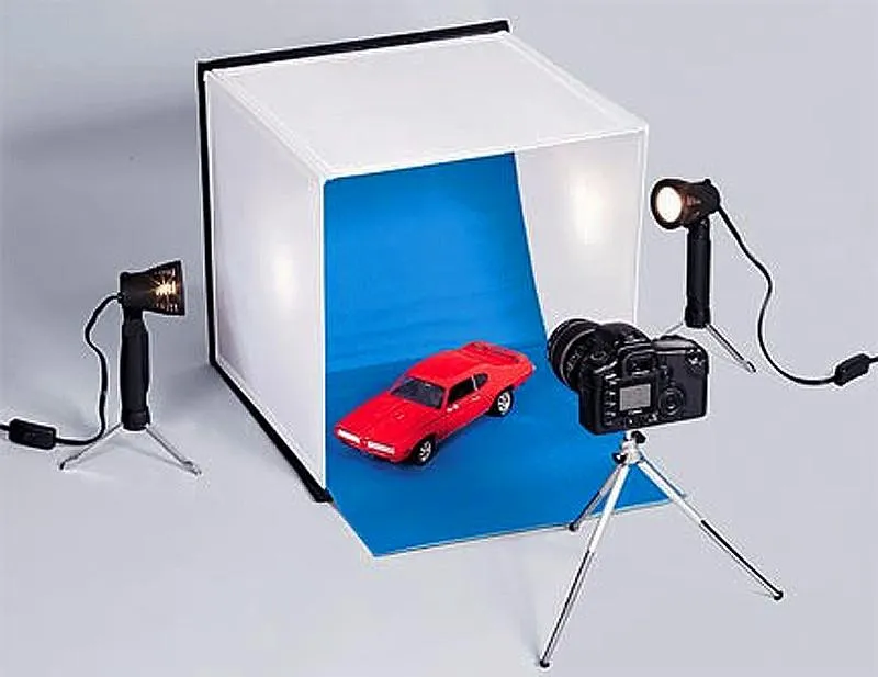 16” x 16” Table Top Photo Photography Studio Lighting Light Tent Kit in a Box