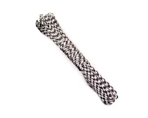 7 Strands High Strength Paracord - Black and White