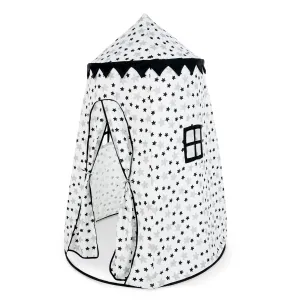 Asweets Childrens Foldable Canvas Pop Up Play Tent, Up in the Stars (Open Box)