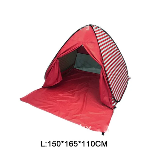 Automatic Sun Shelters Beach Tent UV Protection Pop Up Tents Sun Shade Awning Camping Outdoor Hiking Travel Shelter X318B