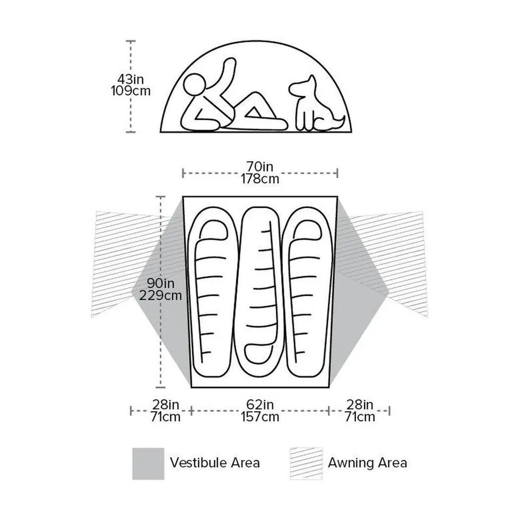 Big Agnes Copper Spur HV UL3