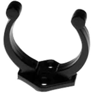 Black Pole Clip 1/4" to 5/16"