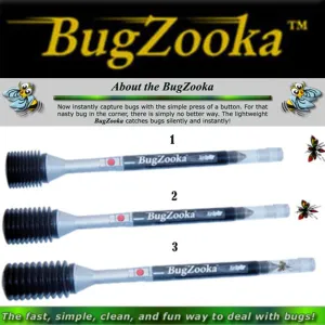 BugZooka WB100 Bug Catcher Vacuum (4-Pack): Effective Insect Solutions