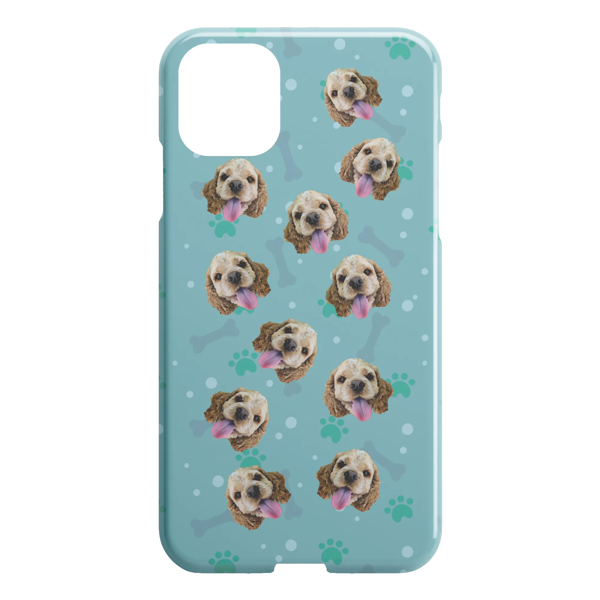 Custom Dog Faces iPhone Case