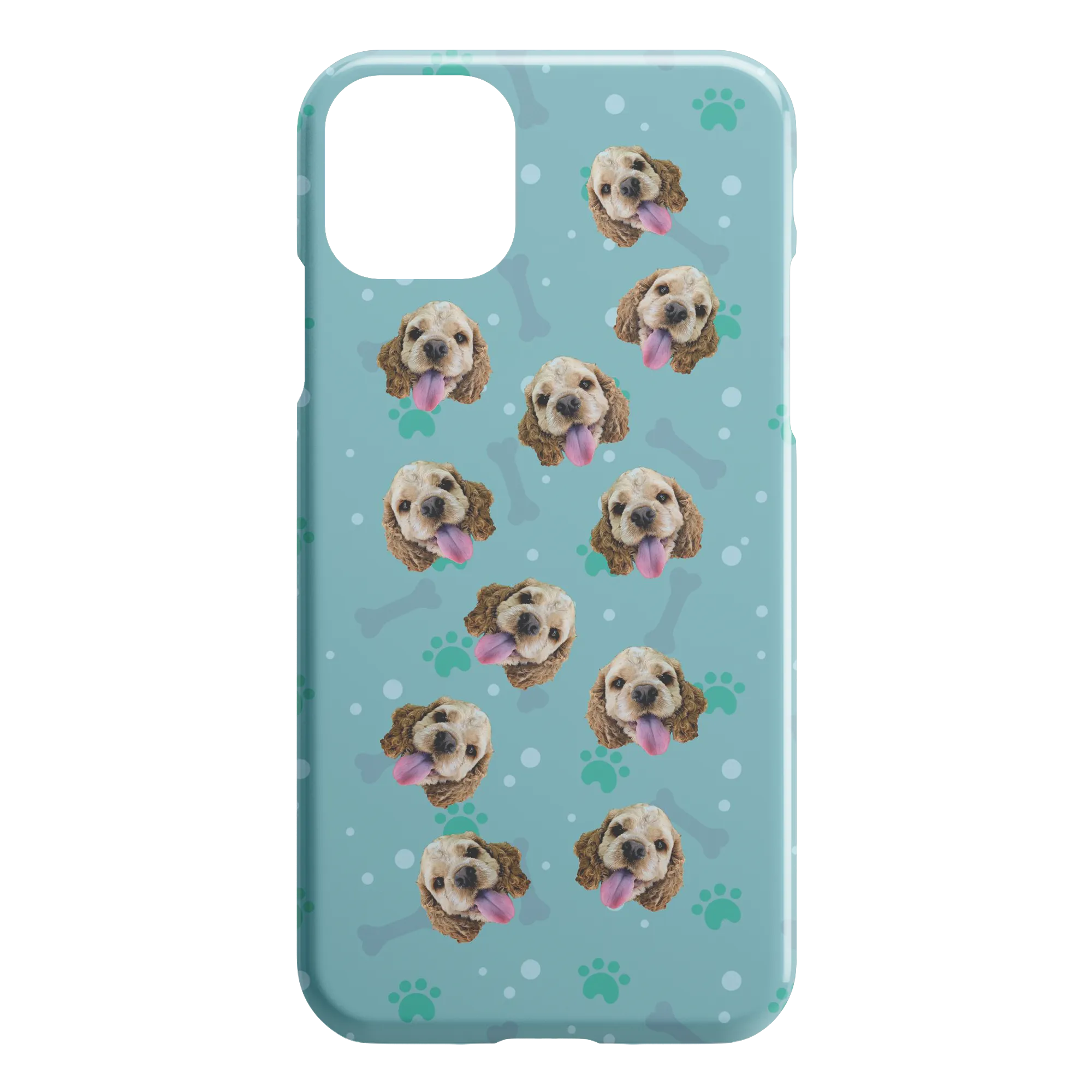 Custom Dog Faces iPhone Case