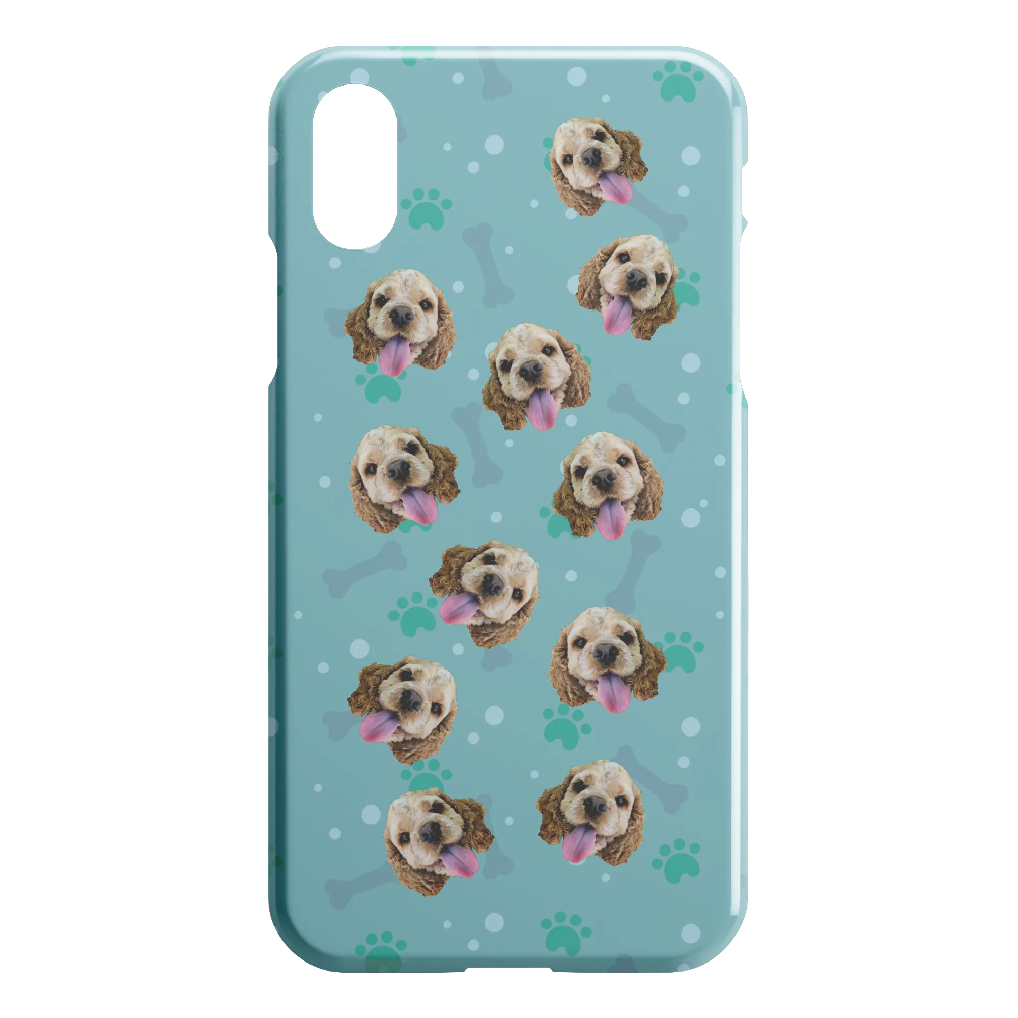 Custom Dog Faces iPhone Case