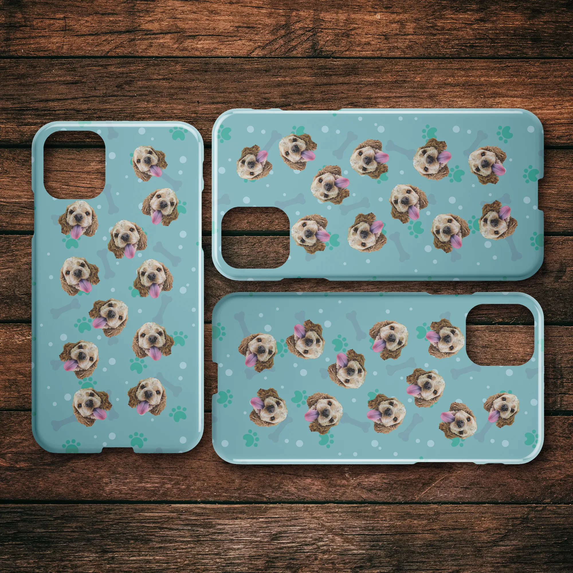 Custom Dog Faces iPhone Case