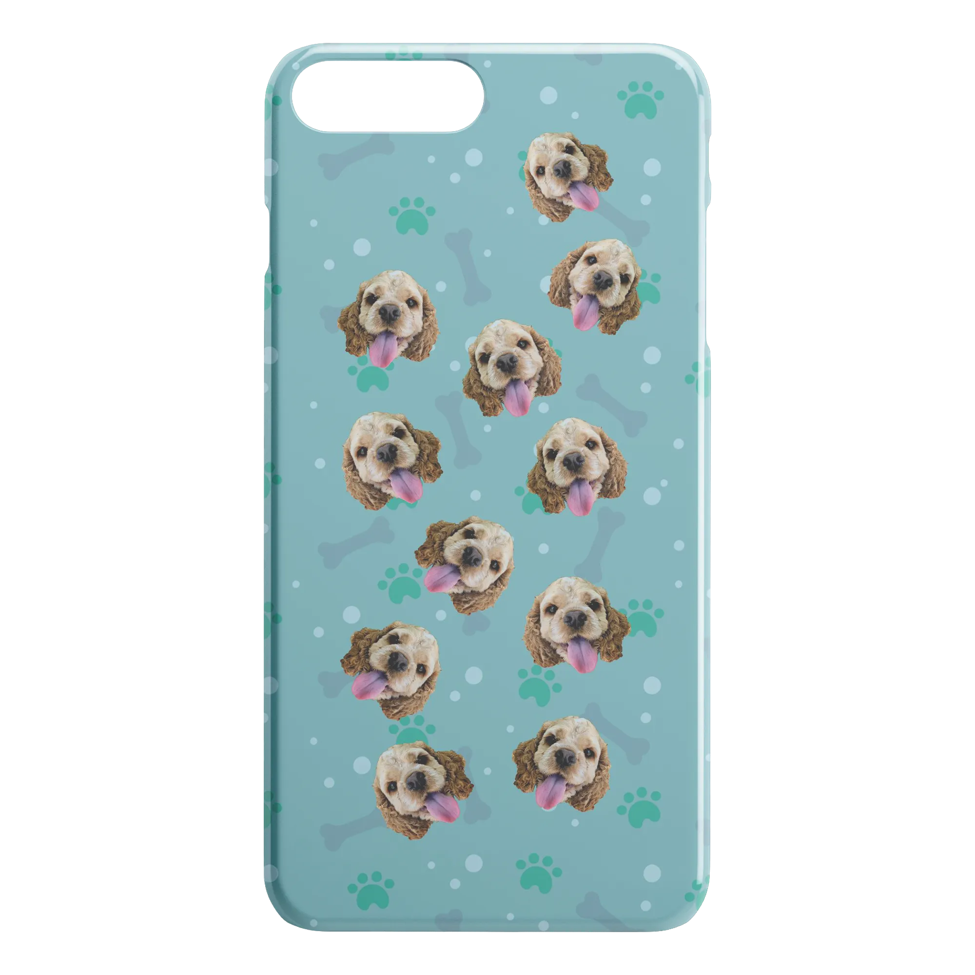 Custom Dog Faces iPhone Case