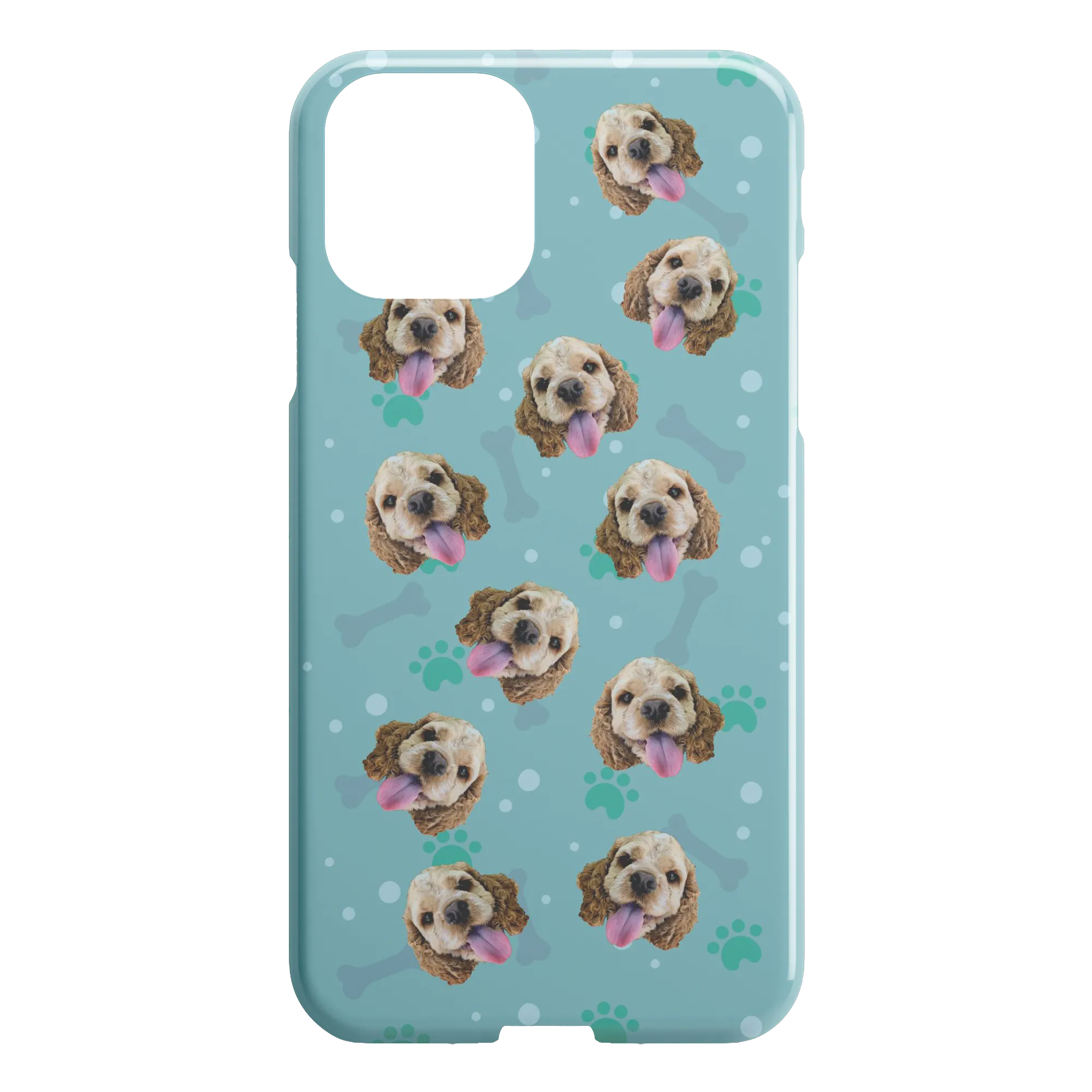 Custom Dog Faces iPhone Case