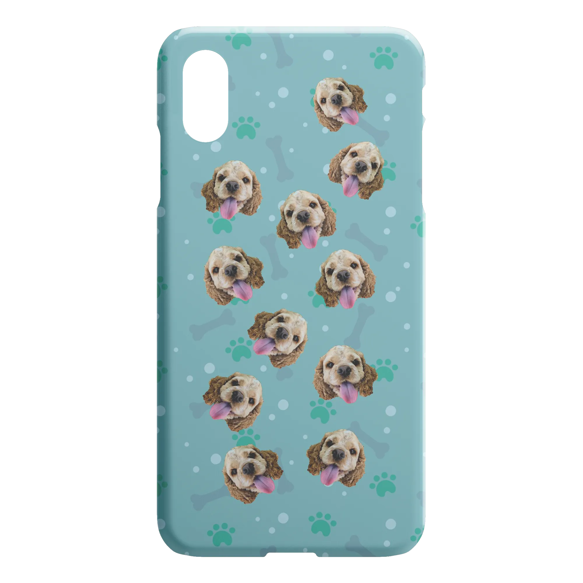 Custom Dog Faces iPhone Case