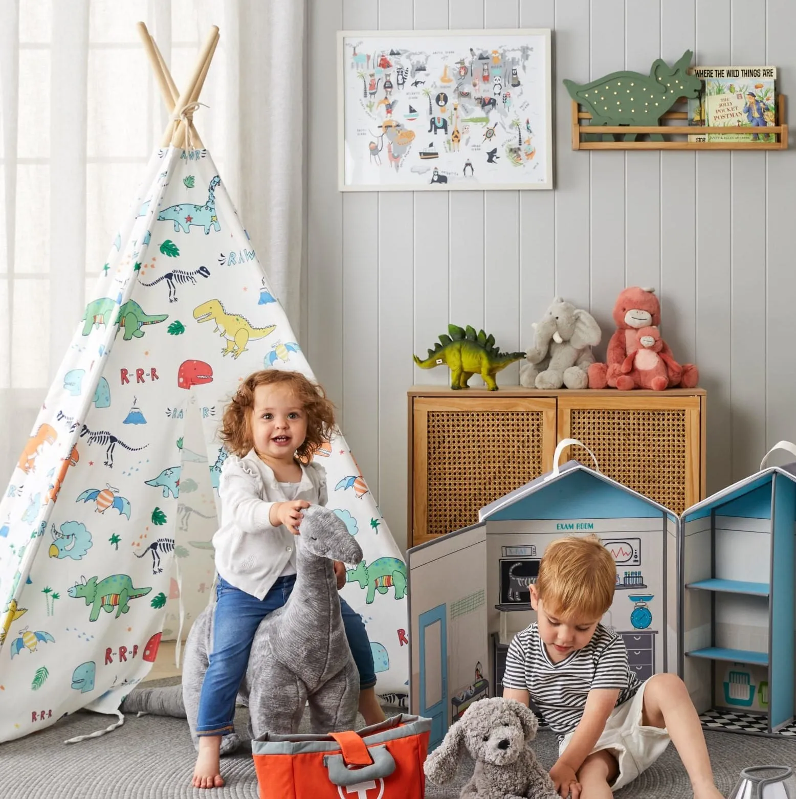 Dinomite Teepee by Jiggle & Giggle