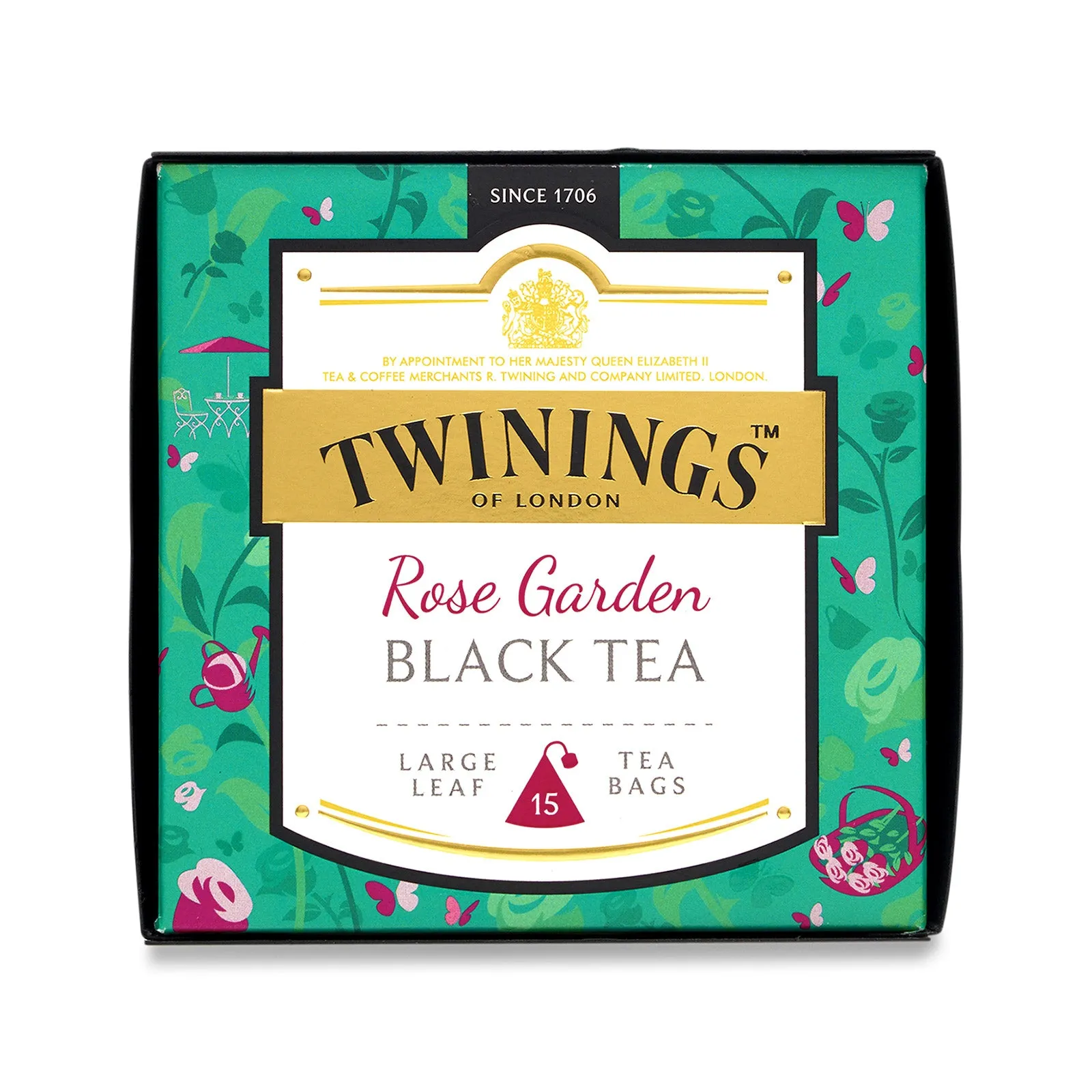 Discovery Collection Rose Garden Black Tea - 15 Pyramid Tea Bags