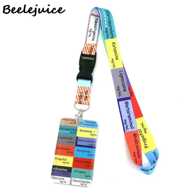 Doctor Nurse Medical Card ID Holder Lanyard Accessories Gifts