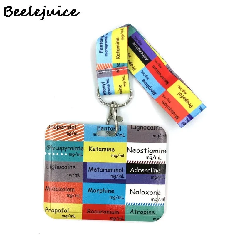 Doctor Nurse Medical Card ID Holder Lanyard Accessories Gifts