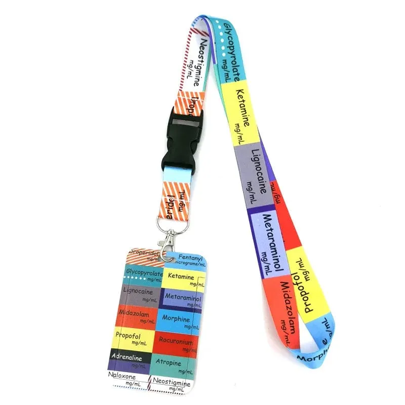 Doctor Nurse Medical Card ID Holder Lanyard Accessories Gifts