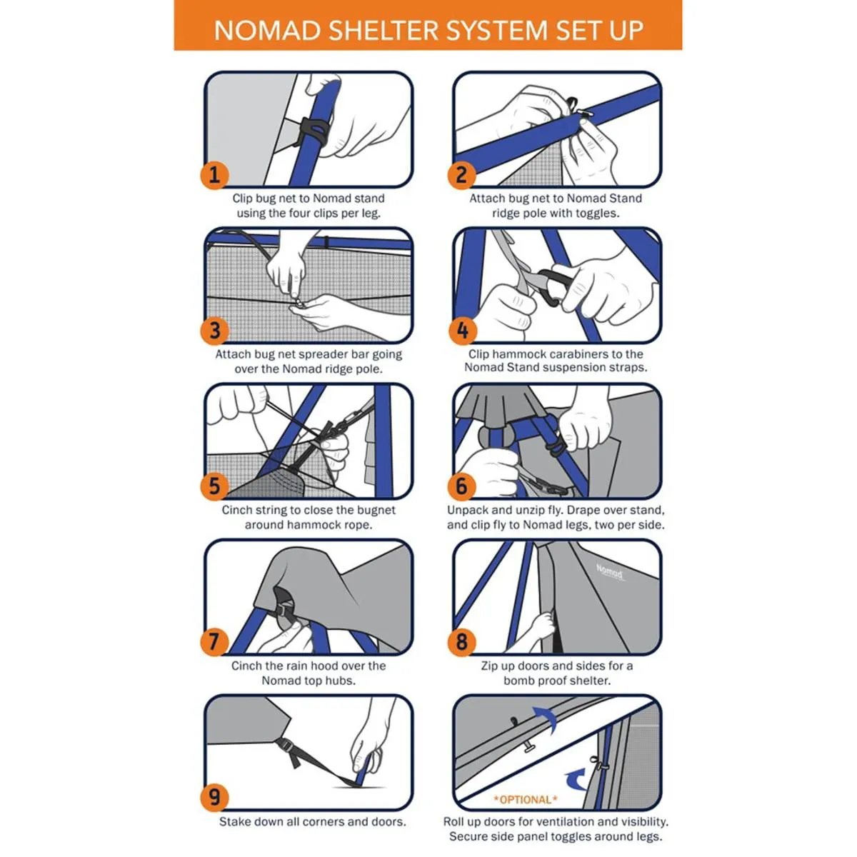 Eagles Nest Outfitters Nomad Shelter System