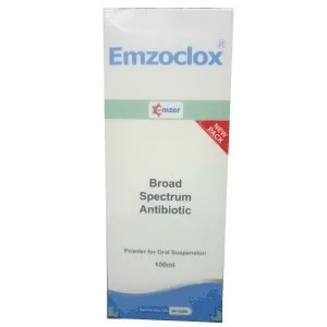 Emzoclox (Ampillin   Cloxacllin) Suspension