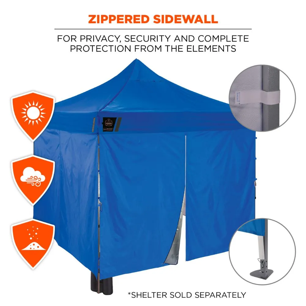 Ergodyne 12985 #6054 Blue Pop-Up Tent Sidewall Kit - 10ft x 10ft