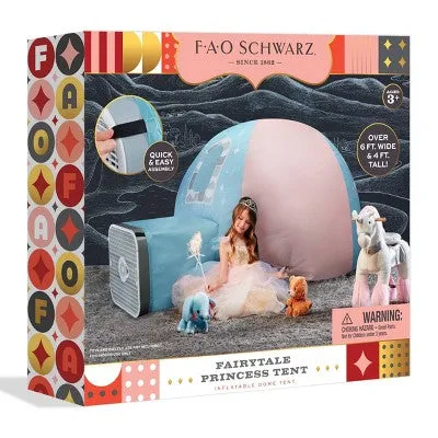 FAO Schwarz Inflatable Dome Princess Toy Tent