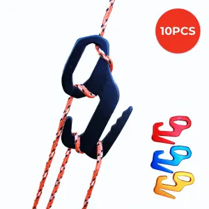 Figure 9 Multi-functional Guyline Adjusters Rope Tensioners - 10Pcs