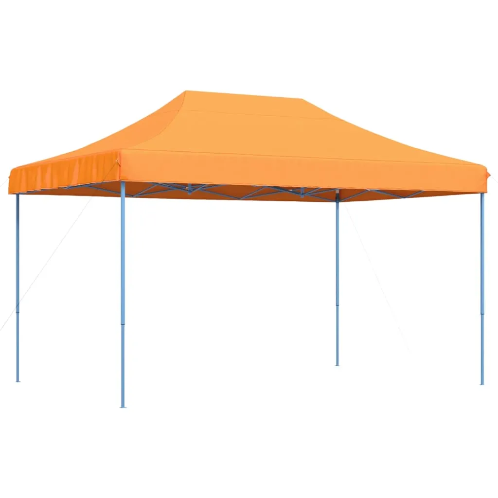 Foldable Party Tent Pop-Up Orange 440x292x315 cm