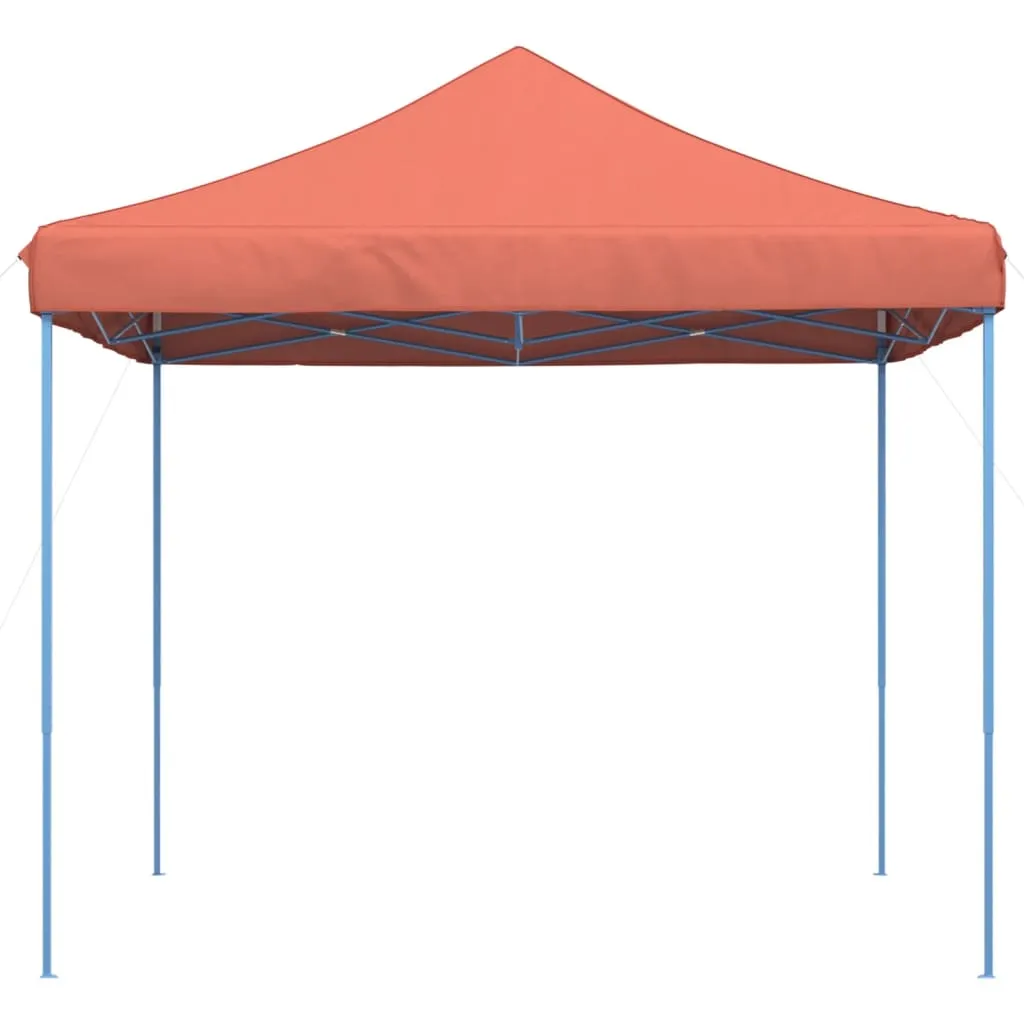 Foldable Party Tent Pop-Up Terracotta 292x292x315 cm