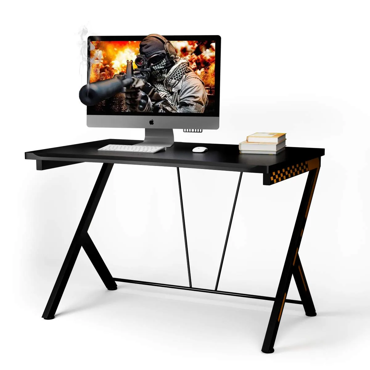 Gaming Desk PC Computer Desk, Home Office Study Writing Table for Small Space