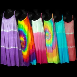 Garcia's Tie-Dye Mix Parachute Dress