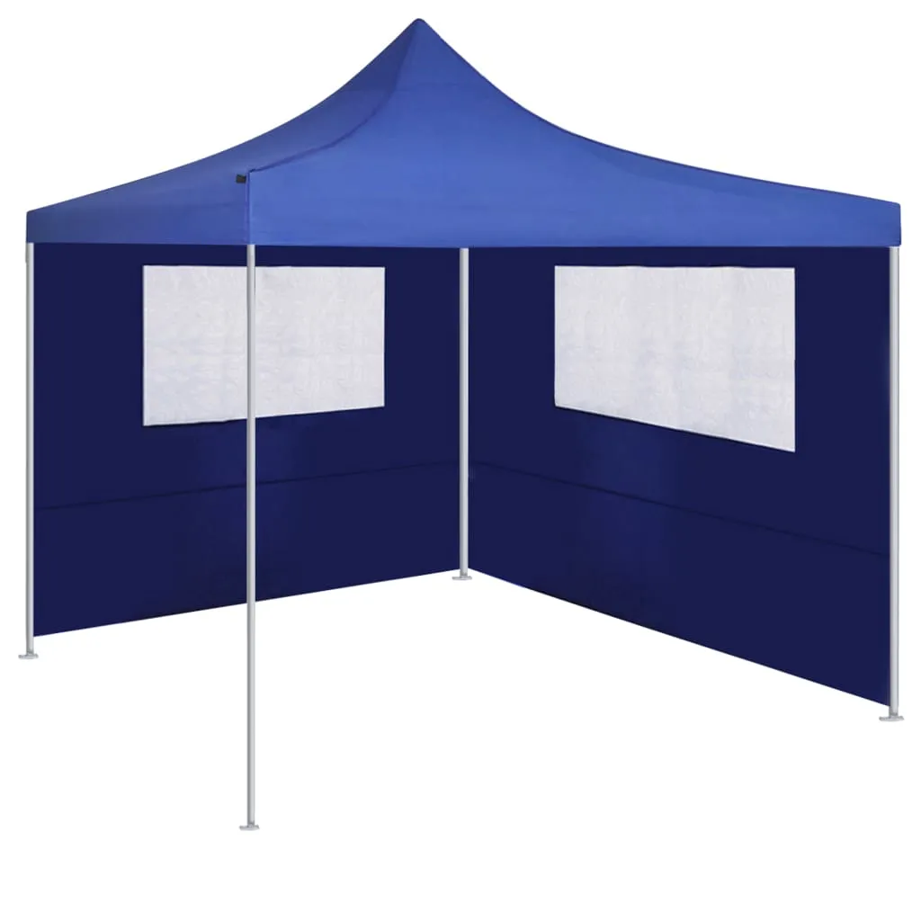 Gazebo Sidewall with Windows 4x2 m Blue