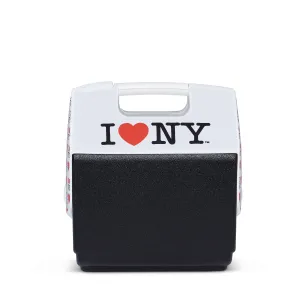 I Love NY Playmate Pal Special Edition Black 7 Qt Cooler