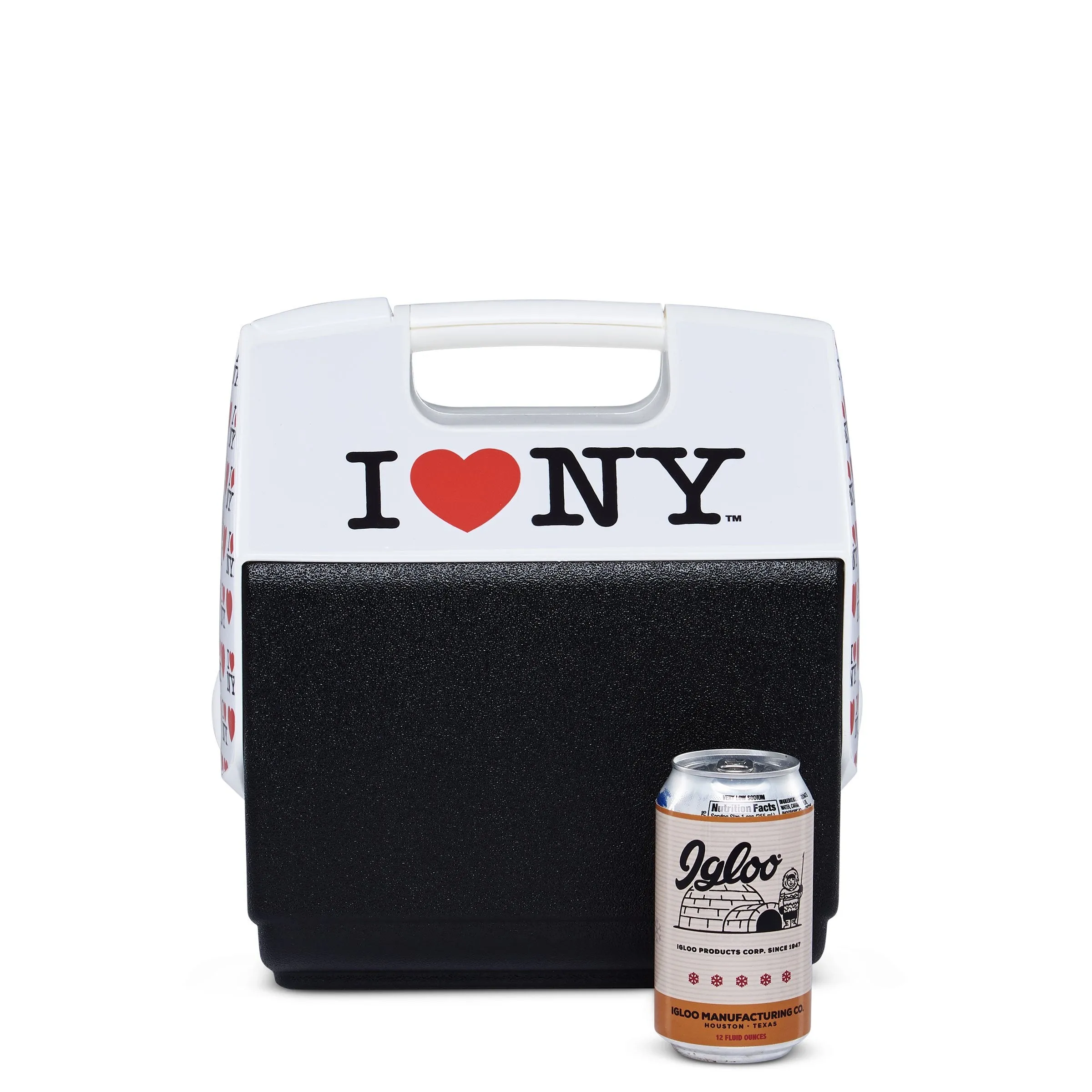 I Love NY Playmate Pal Special Edition Black 7 Qt Cooler