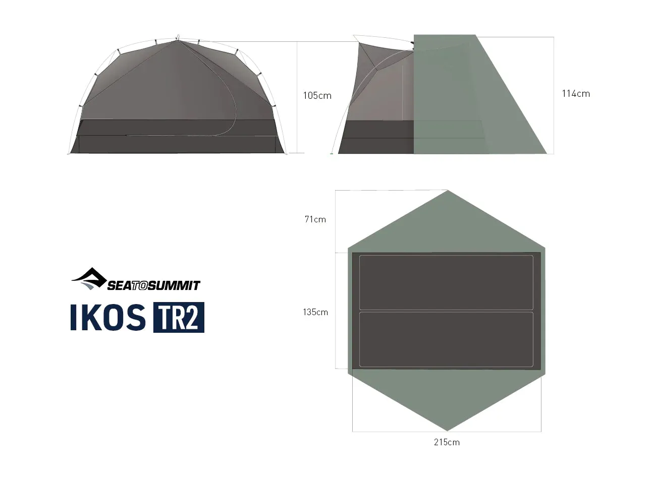 Ikos TR2 - Two Person Tent