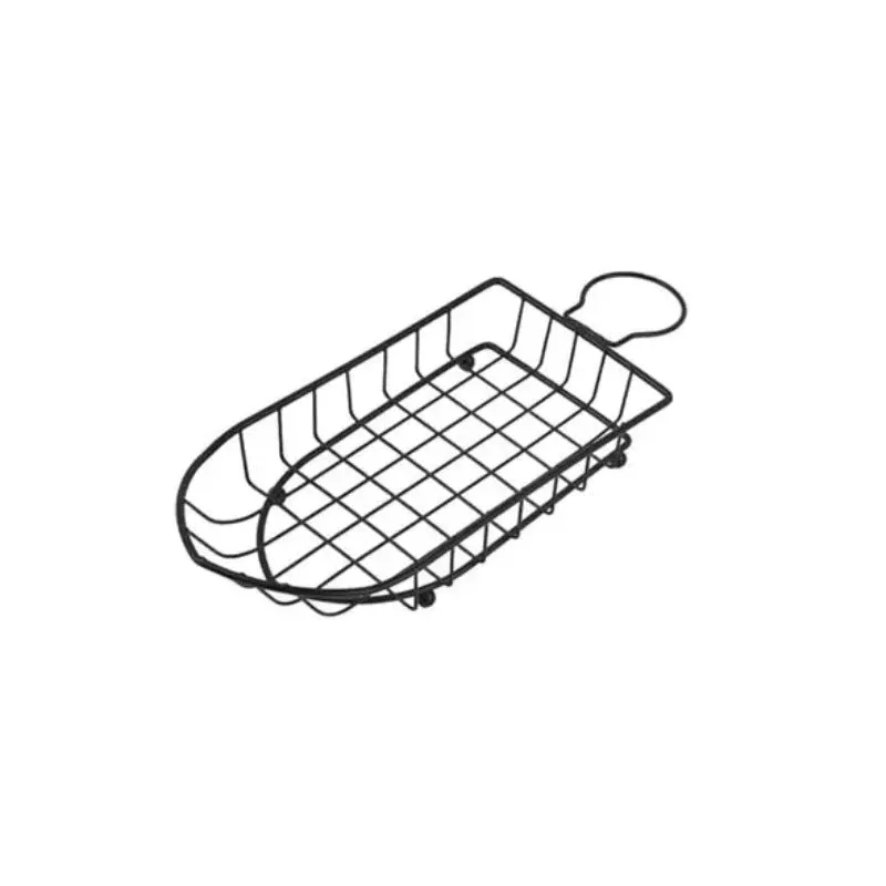 Iron Cart Basket Black