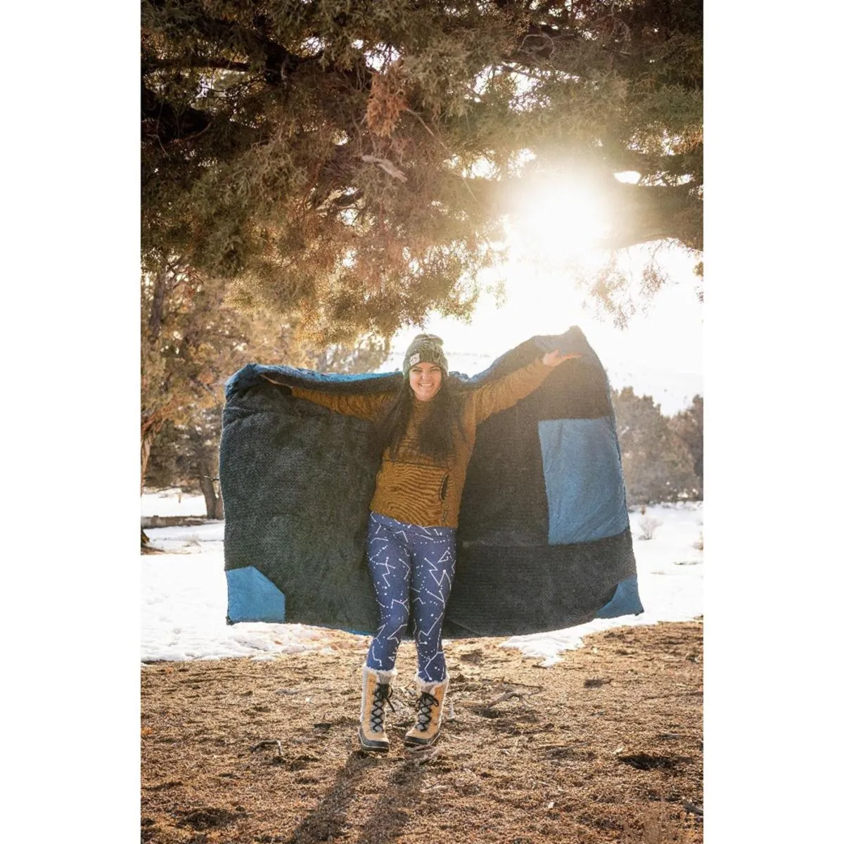 Klymit Versa Luxe Blanket - Blue