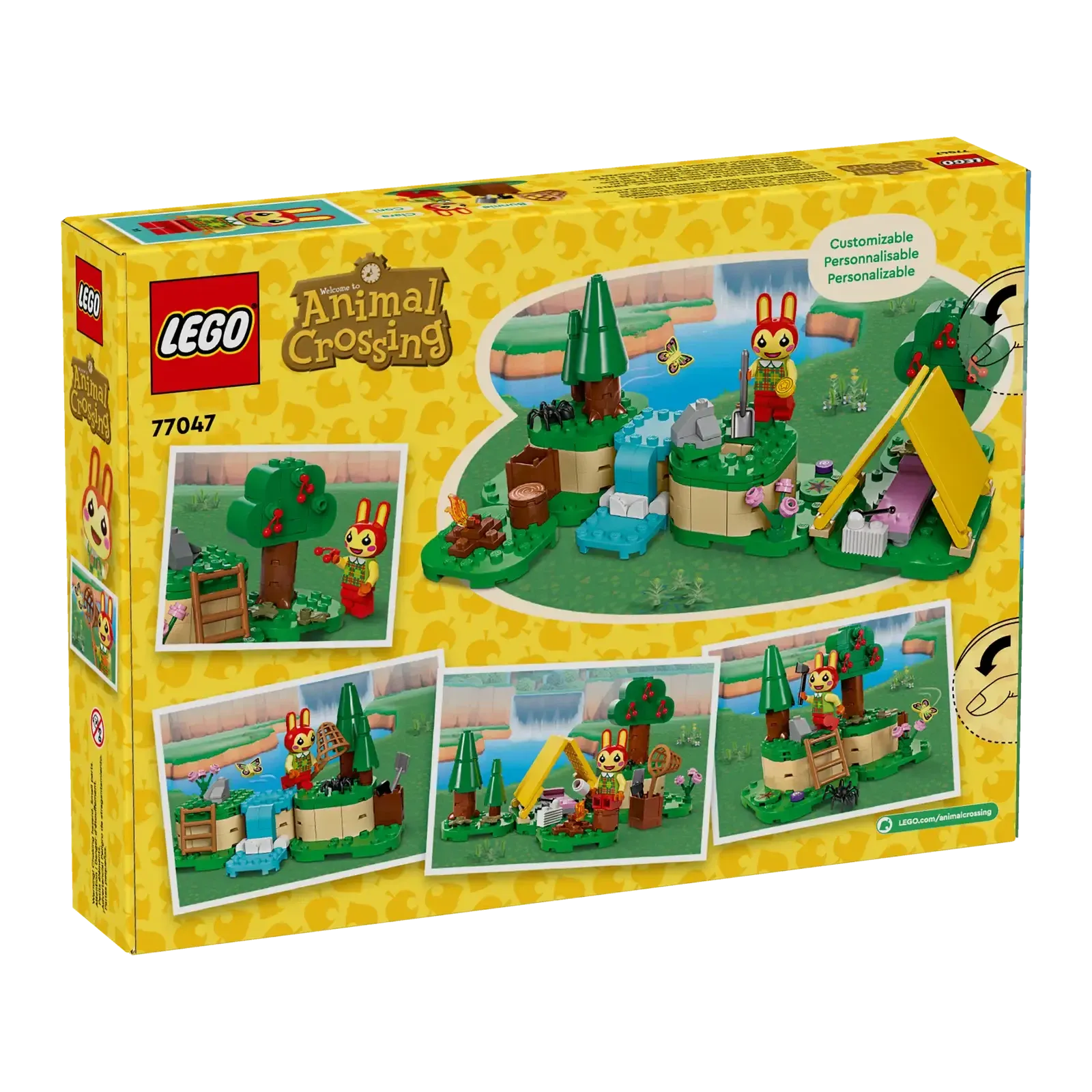 LEGO® Animal Crossing™ Bunnie’s Outdoor Activities (77047)