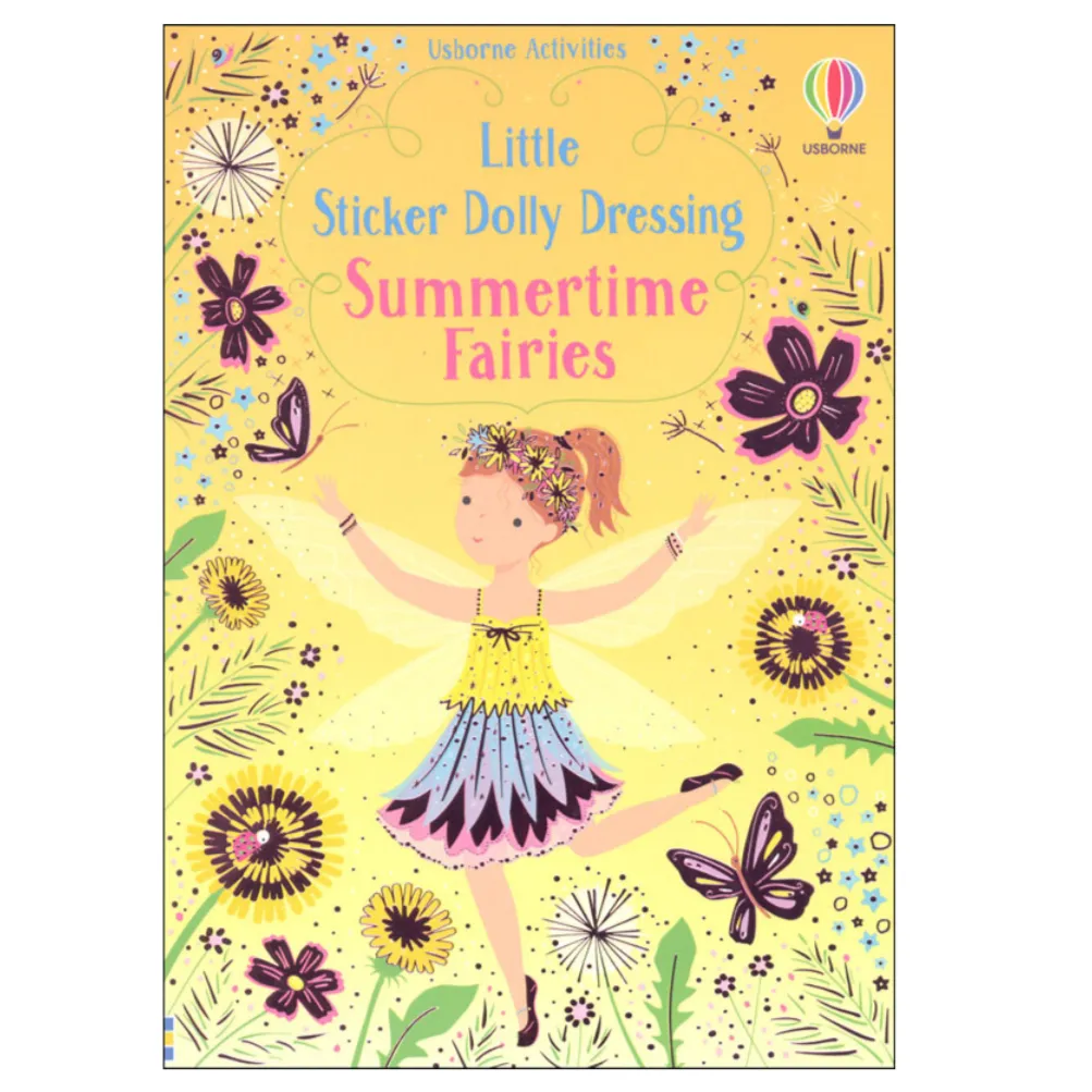 Little Sticker Dolly Dressing Book Summertime Fairies