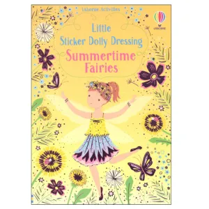 Little Sticker Dolly Dressing Book Summertime Fairies