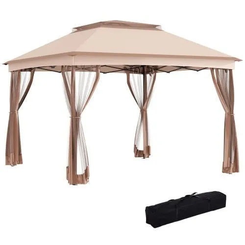 LovelyRLovely Outdoor Patio Gazebo Shelter With Net