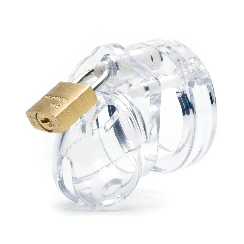 Mini Me Clear Male Chastity 1.25" Length