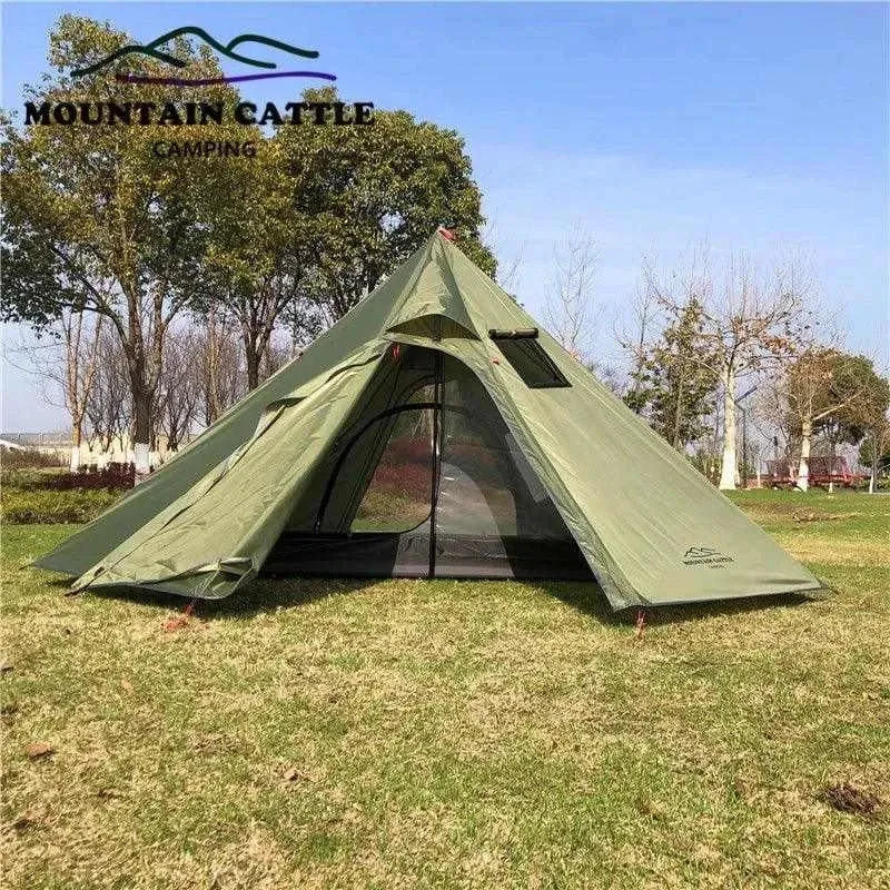 Mountain Cattle Ultralight 2-3 Person Pyramid Tent