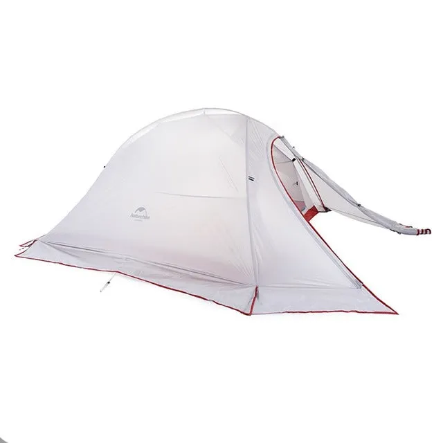 Naturehike CloudUp Series Ultralight Hiking Tent 20D Fabric For 2 Person With Mat NH15T002-T