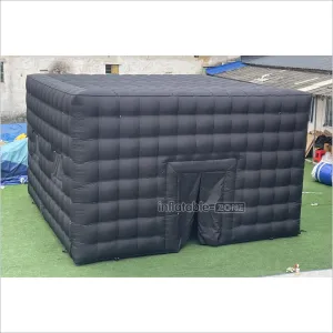 Outdoor Advertising Black Large Inflatable Camping Tent Inflatable Nightclub House Disco Tent For Party Event