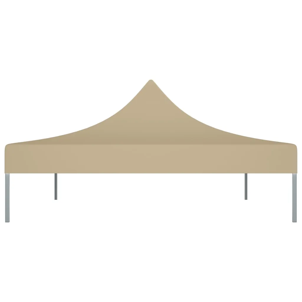 Party Tent Roof 4.5x3 m Beige 270 g/m²