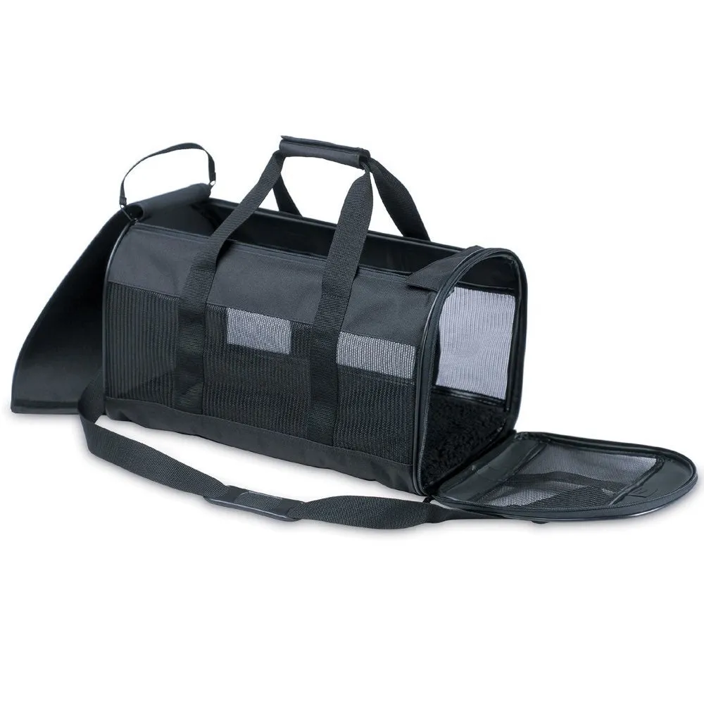 Petmate Pet Taxi Soft Sided Pet Carrier - Black