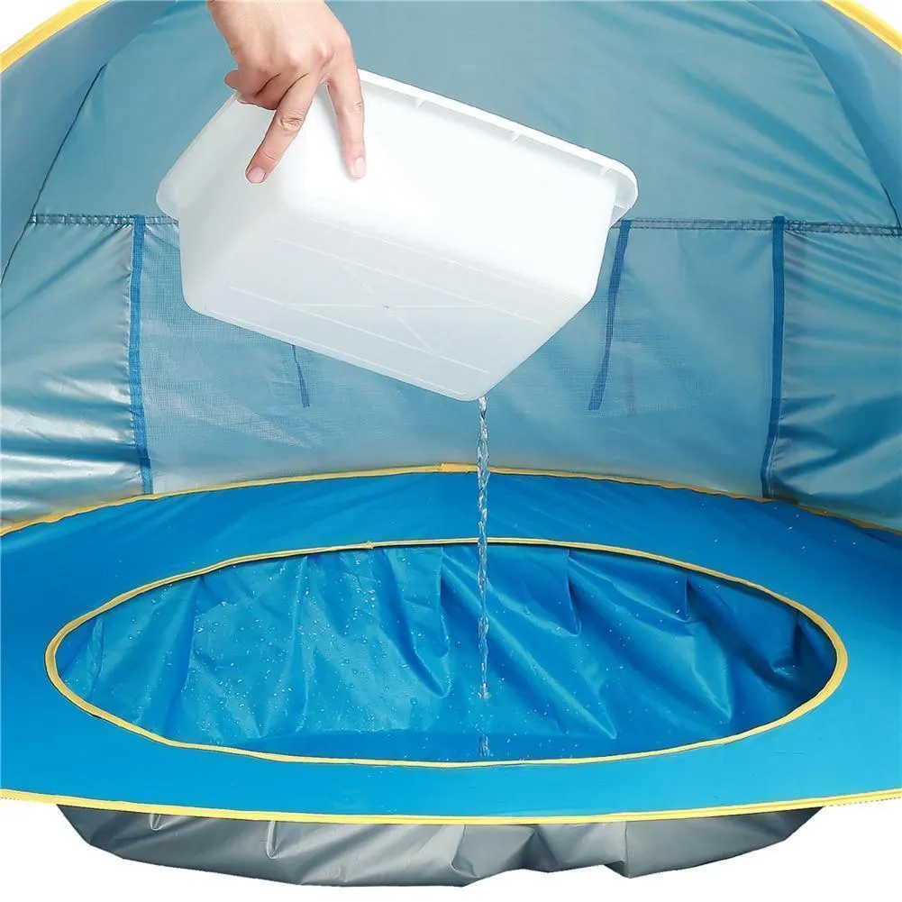 PORTABLE BABY BEACH TENT WITH UV PROTECTION (D1)