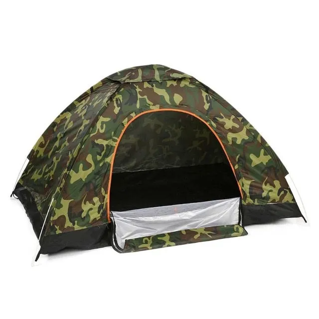 Portable Folding Automatic Double-door Camping Tents