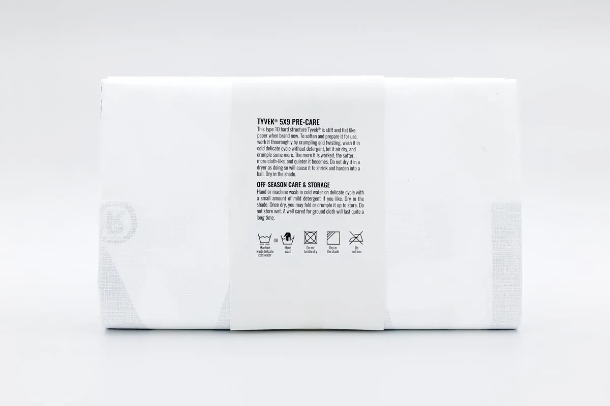 Prepackaged Tyvek Ground Cloth 5'X9'