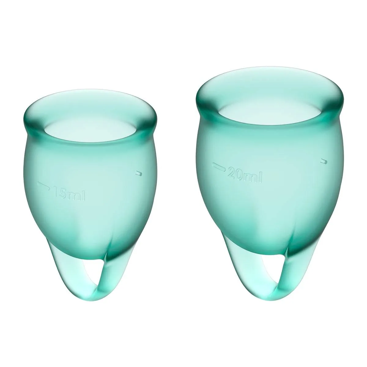 Satisfyer Feel Confident Menstrual Cups Green