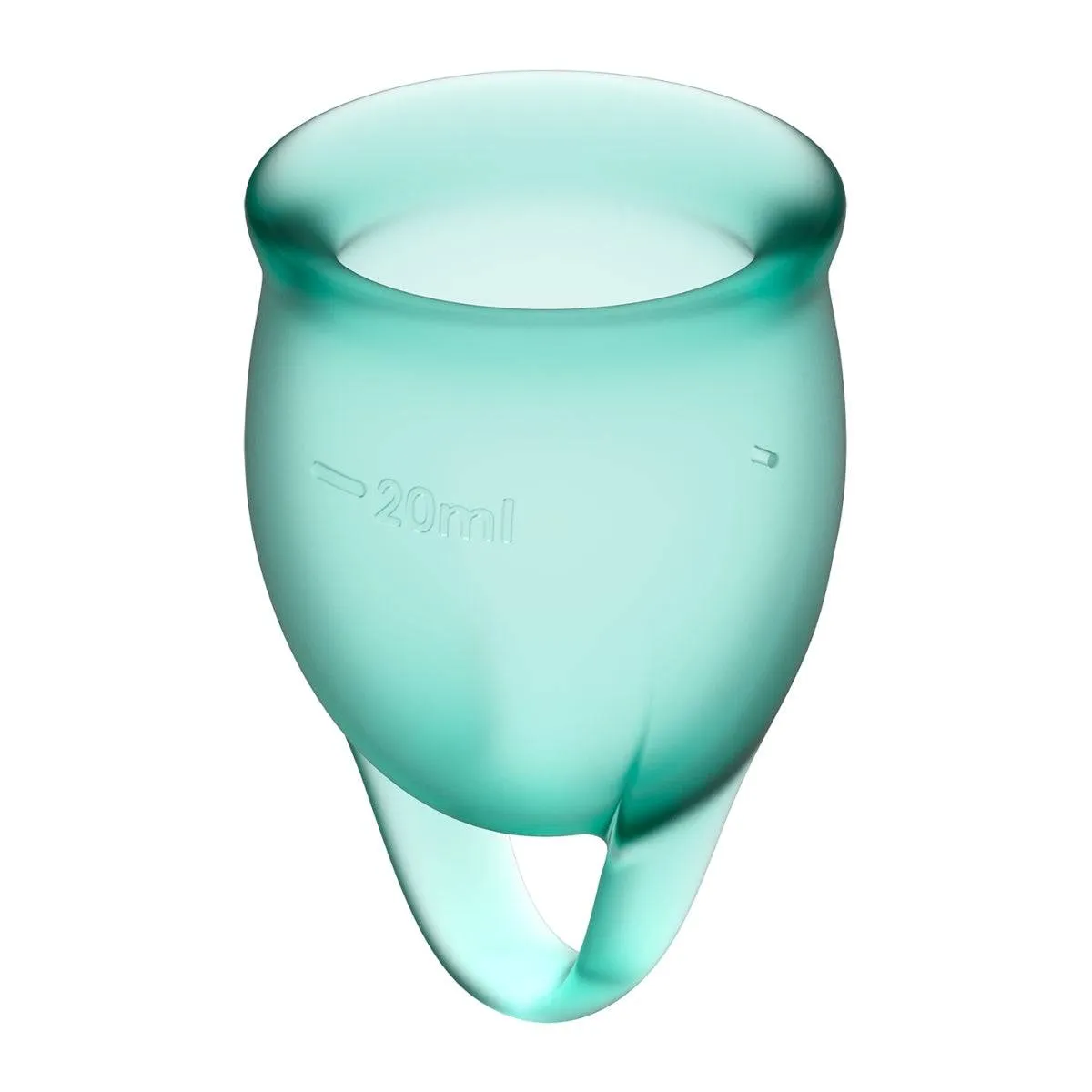 Satisfyer Feel Confident Menstrual Cups Green